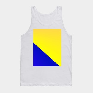 yellow blue ABSTRACT TEXTURE PATTERN BACKGROUND Tank Top